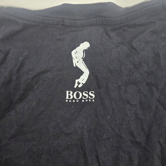 Hugo Boss Black Michael Jackson Graphic Short Sleeve Tee - Picture 7 of 9